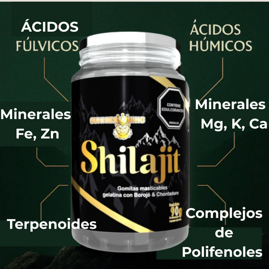 GOMAS SHILAJIT x 30 Und -MEGA OFERTA