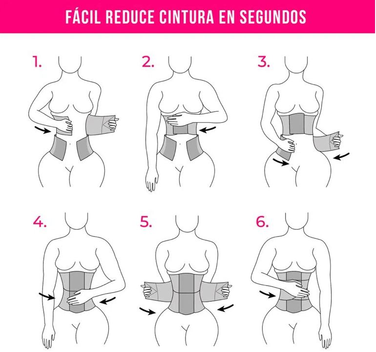 Faja Cinturilla Reloj de Arena