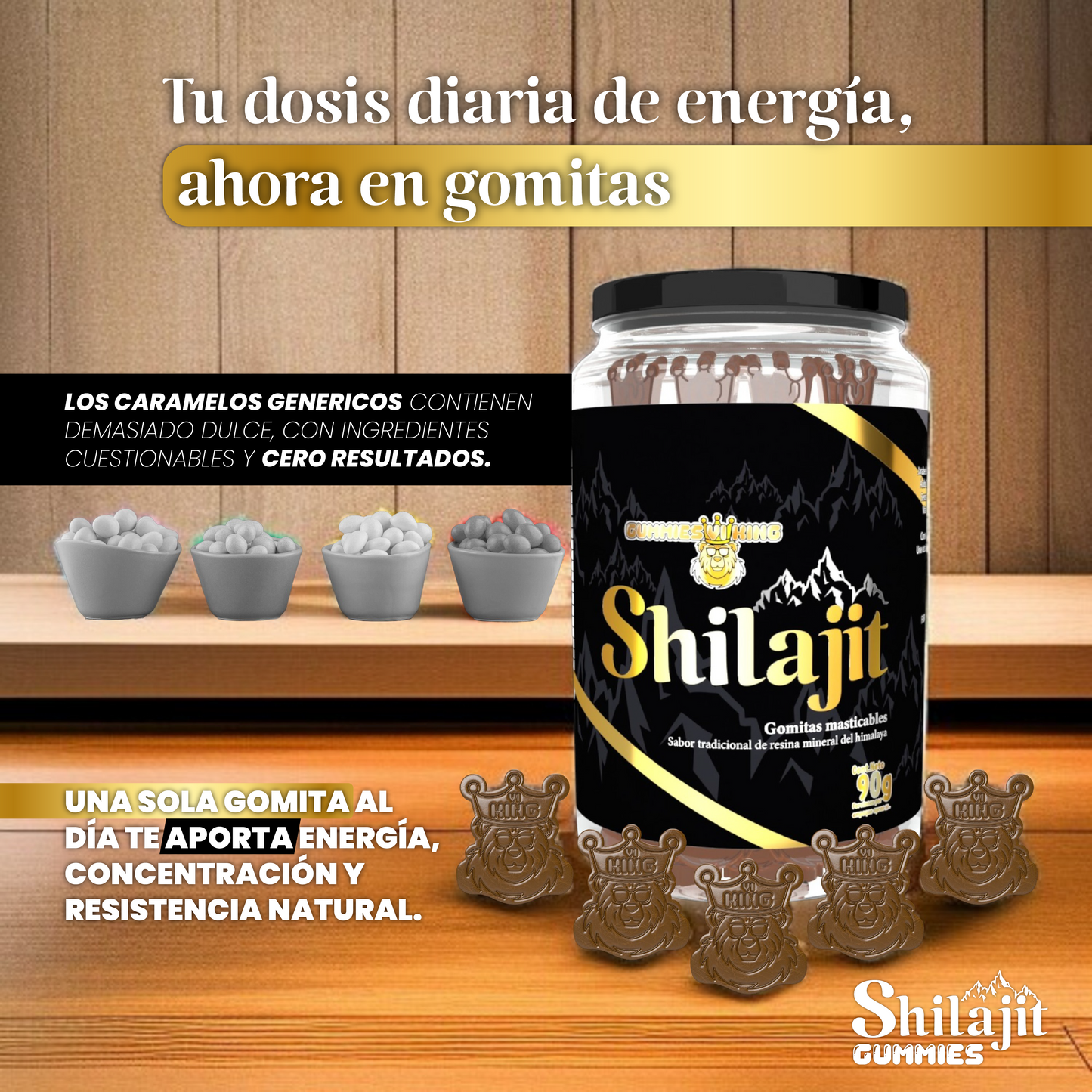 GOMAS SHILAJIT x 30 Und -MEGA OFERTA